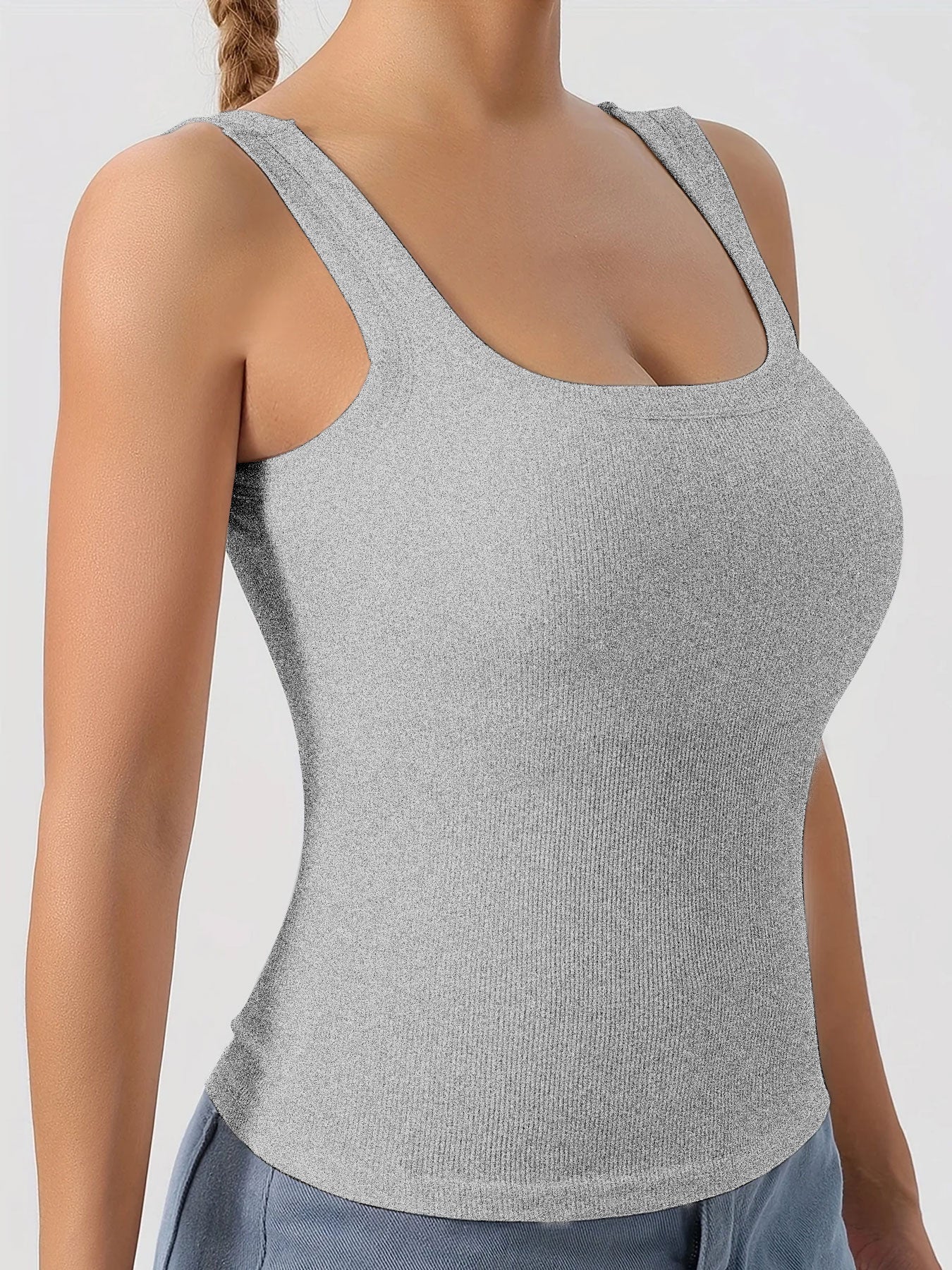 Élan FlexCore Sports Tank: Seamless Wireless, Removable Pads, Multi-Activity（3 Pack）