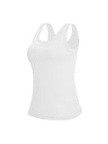 Élan FlexCore Sports Tank: Seamless Wireless, Removable Pads, Multi-Activity（3 Pack）